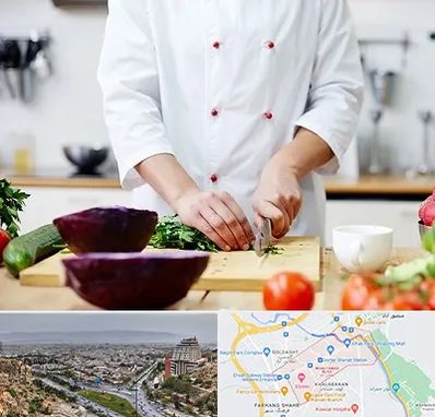 تهیه غذا در معالی آباد شیراز