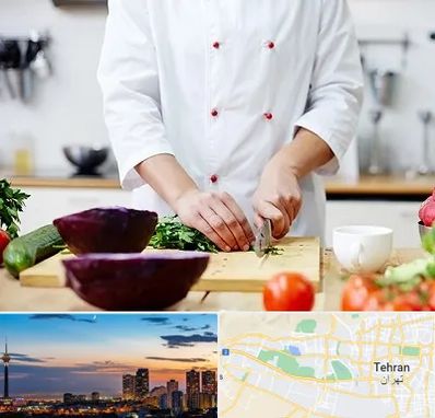 تهیه غذا در غرب تهران 