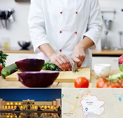 تهیه غذا در برازجان