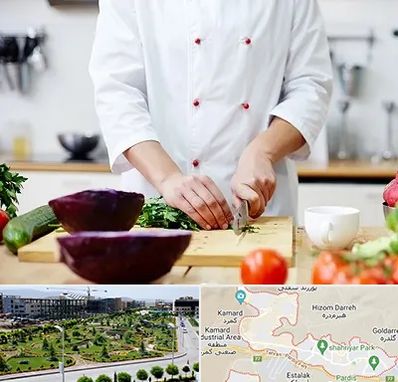 تهیه غذا در پردیس