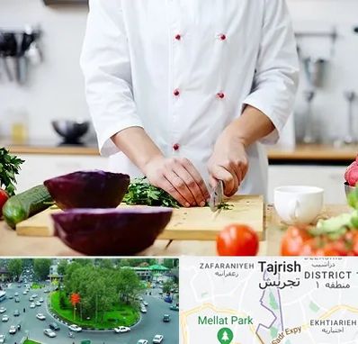 تهیه غذا در تجریش 