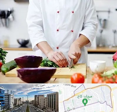 تهیه غذا در سعادت آباد 