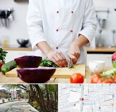 تهیه غذا در خیابان توحید اصفهان