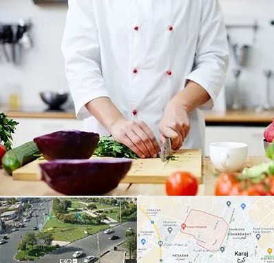 تهیه غذا در شاهین ویلا کرج