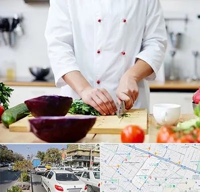 تهیه غذا در مفتح مشهد