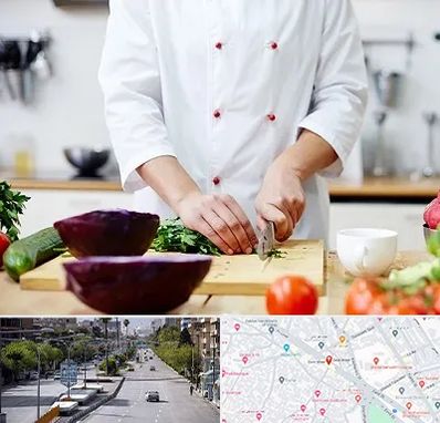 تهیه غذا در خیابان زند شیراز