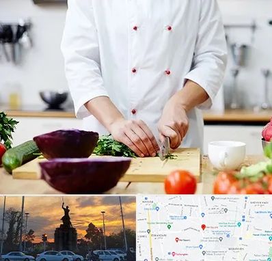 تهیه غذا در میدان حر