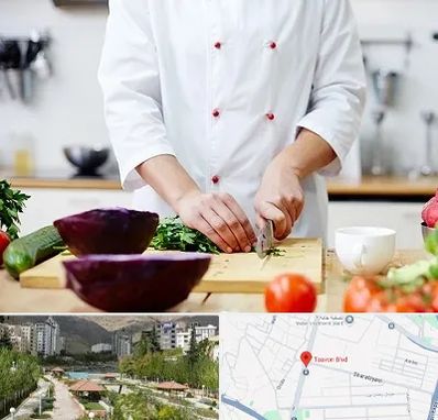 تهیه غذا در بلوار تعاون