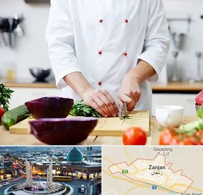 تهیه غذا در زنجان