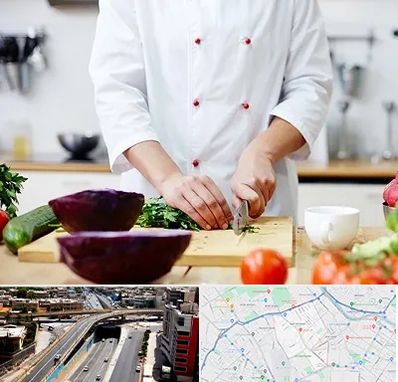 تهیه غذا در ستارخان شیراز