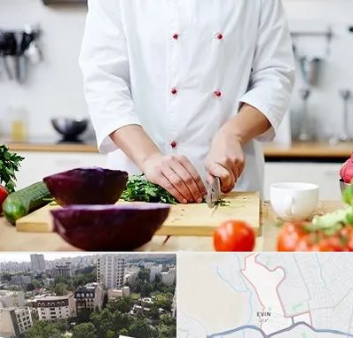 تهیه غذا در اوین