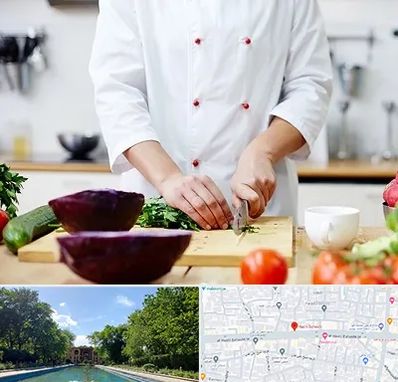 تهیه غذا در هشت بهشت اصفهان