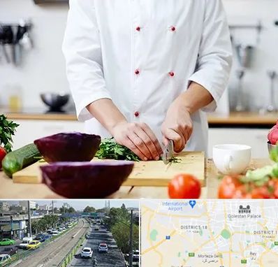 تهیه غذا در جنوب تهران