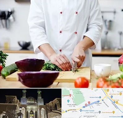 تهیه غذا در زرگری شیراز