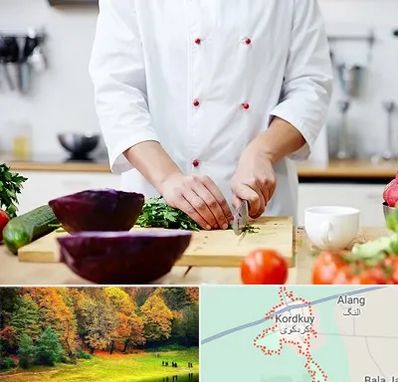 تهیه غذا در کردکوی