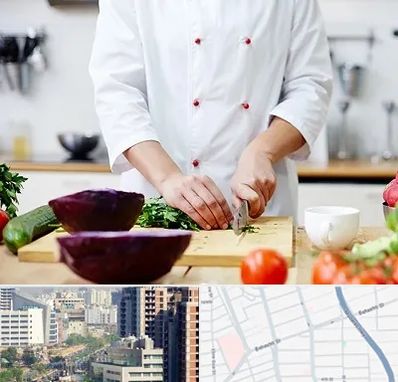 تهیه غذا در خیابان بهشتی