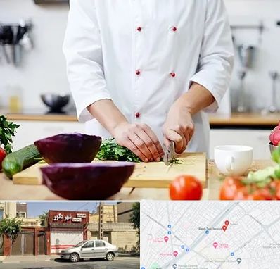 تهیه غذا در باجک قم