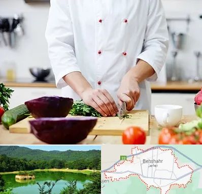 تهیه غذا در بهشهر