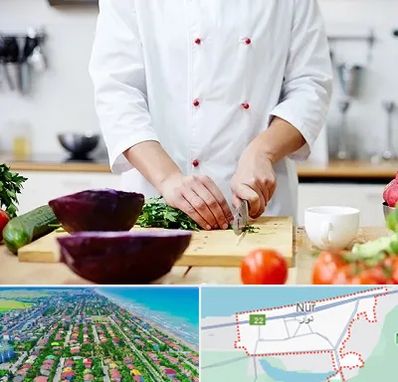 تهیه غذا در نور