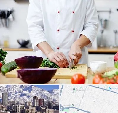 تهیه غذا در ازگل