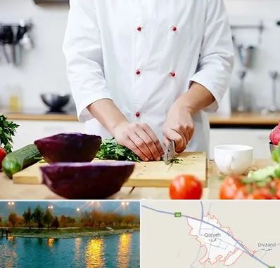 تهیه غذا در قروه