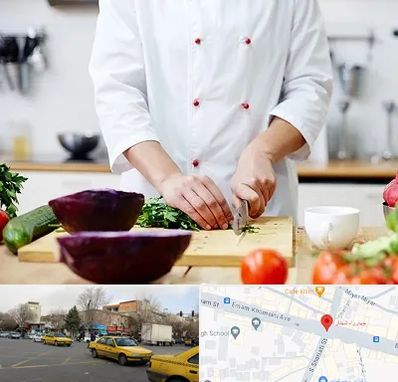 تهیه غذا در شهناز تبریز