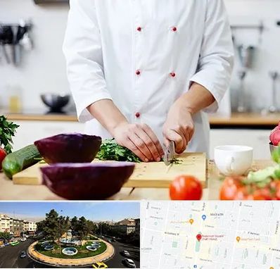 تهیه غذا در هفت حوض