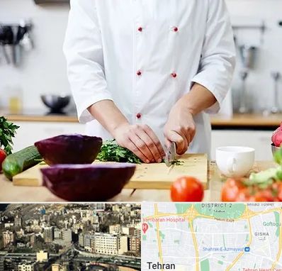 تهیه غذا در مرزداران 