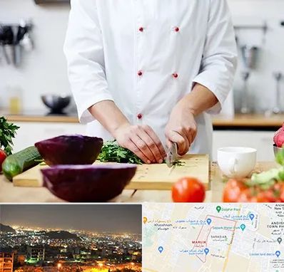 تهیه غذا در مارلیک کرج