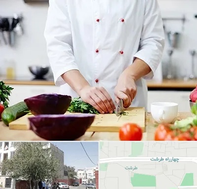 تهیه غذا در طرشت