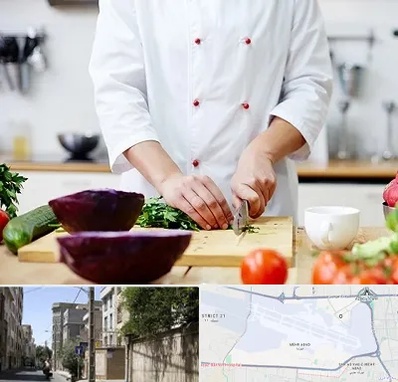 تهیه غذا در مهرآباد