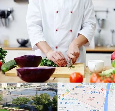 تهیه غذا در گلستان اهواز