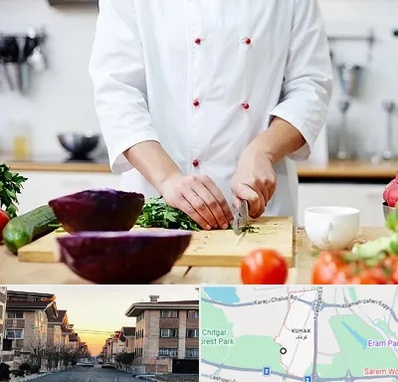 تهیه غذا در کوهک