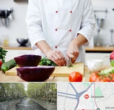 تهیه غذا در زرگنده