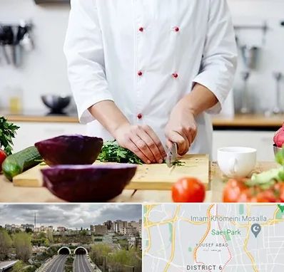 تهیه غذا در یوسف آباد 