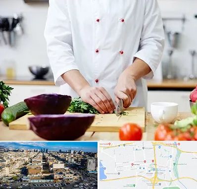 تهیه غذا در شهرک راه آهن