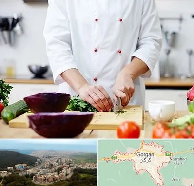 تهیه غذا در گرگان