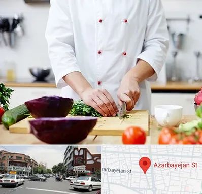 تهیه غذا در خیابان آذربایجان