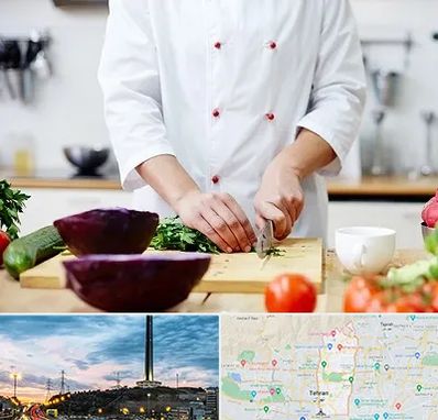 تهیه غذا در منطقه 2 تهران