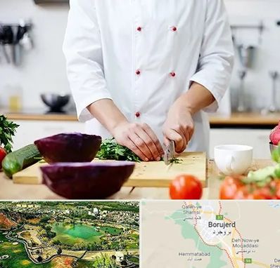 تهیه غذا در بروجرد