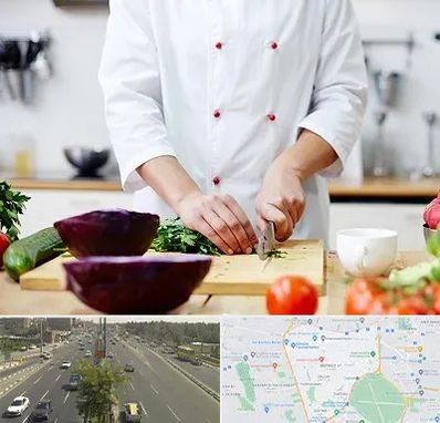 تهیه غذا در منطقه 17 تهران