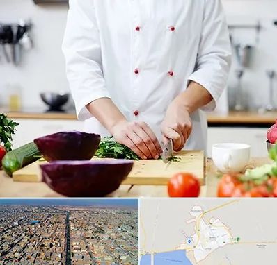 تهیه غذا در بندر ماهشهر