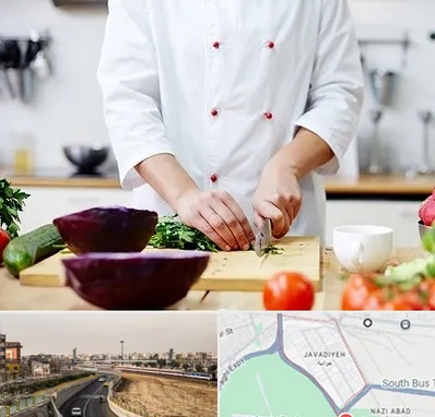 تهیه غذا در جوادیه