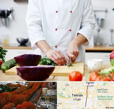 تهیه غذا در ولیعصر