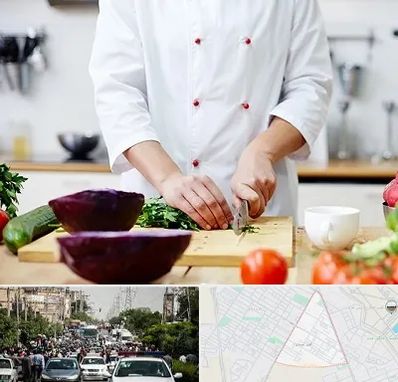 تهیه غذا در سیدی مشهد