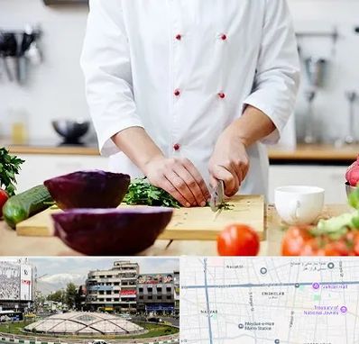 تهیه غذا در مرکز تهران