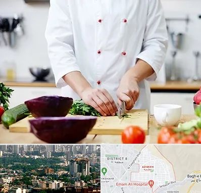 تهیه غذا در عظیمیه کرج 