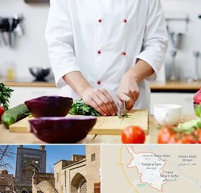 تهیه غذا در تربت جام