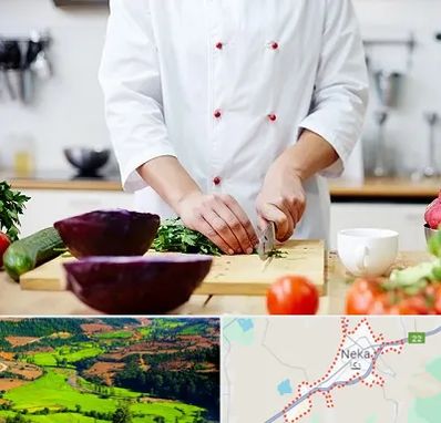 تهیه غذا در نکا