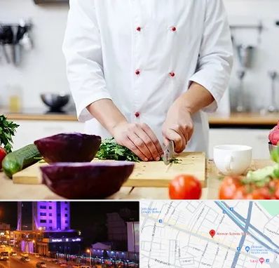 تهیه غذا در آبرسان تبریز